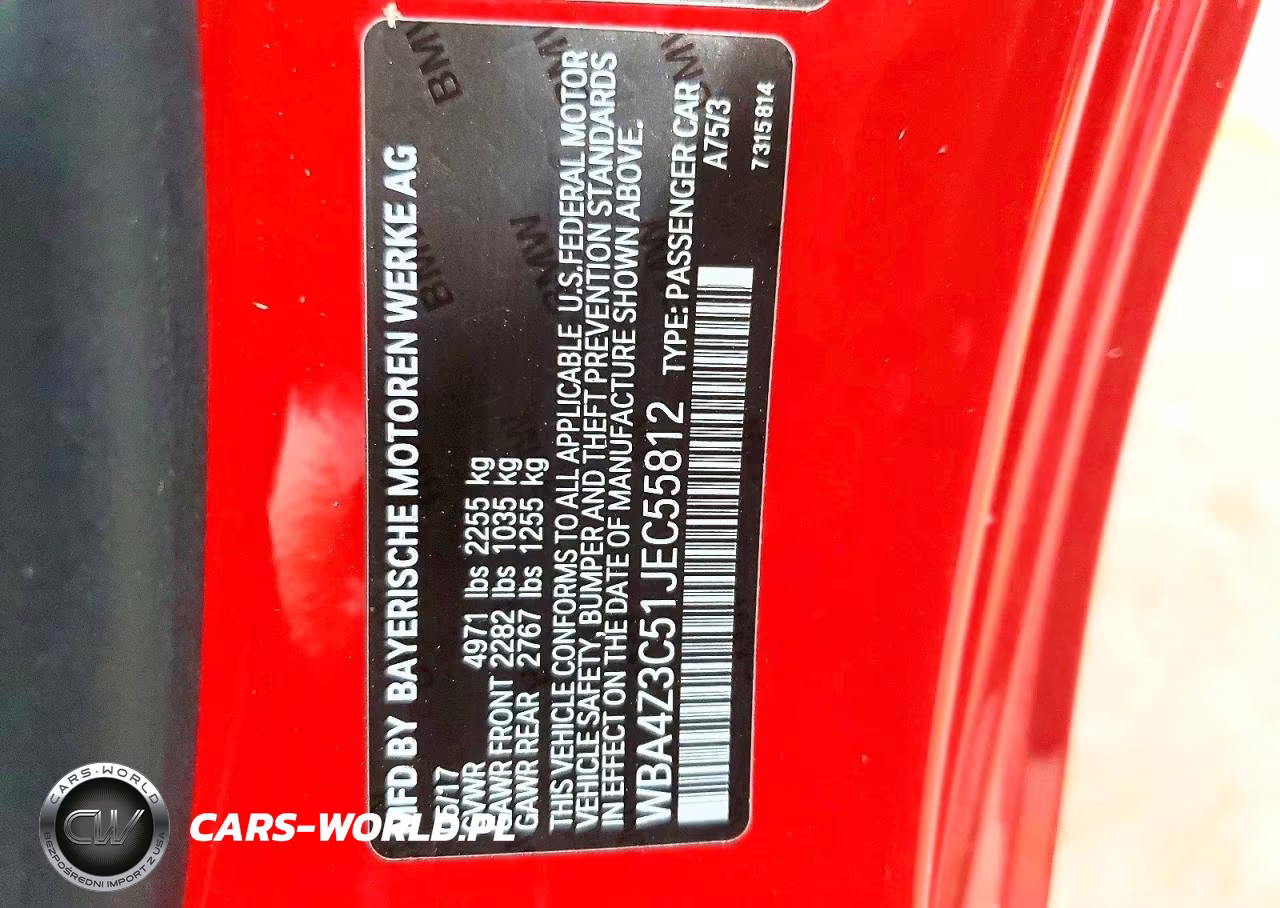 2018 BMW 430Xi VIN:WBA4Z3C51JEC55812 - 12