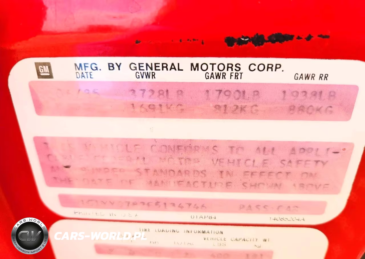 1985 Chevrolet Corvette VIN:1G1YY0782F5134746 - 12
