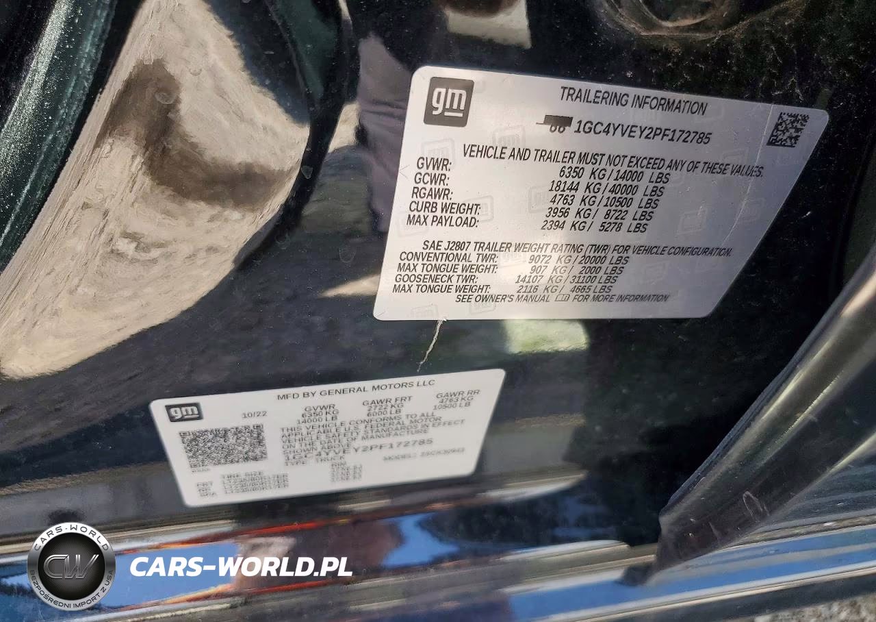 2023 Chevrolet Silverado K3500 High Country VIN:1GC4YVEY2PF172785 - 13
