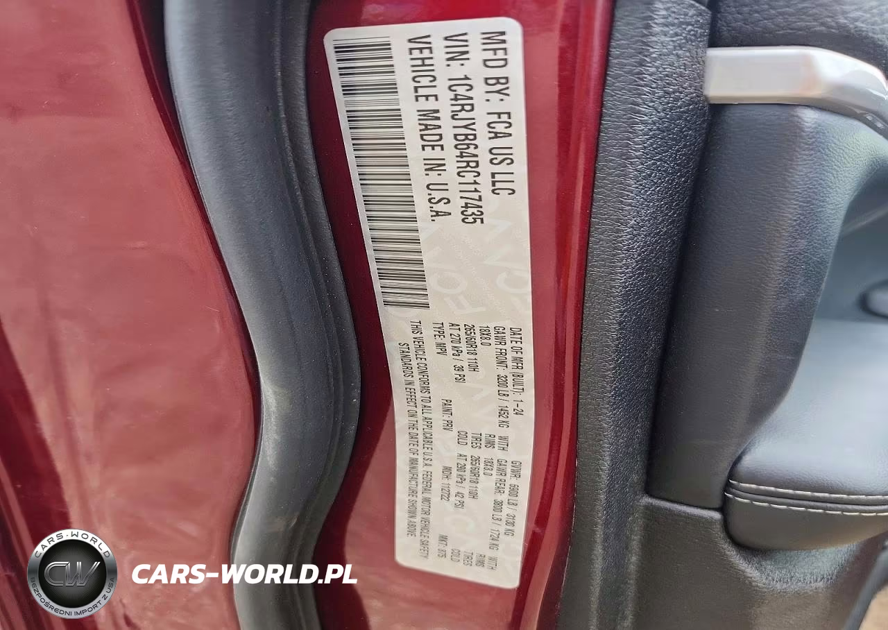 2024 Jeep Grand Cherokee Limited 4Xe VIN:1C4RJYB64RC117435 - 12