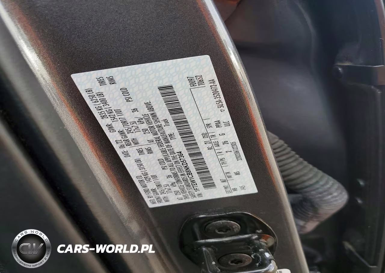 2022 Ford F150 Supercrew VIN:1FTEW1CB8NKD57364 - 12