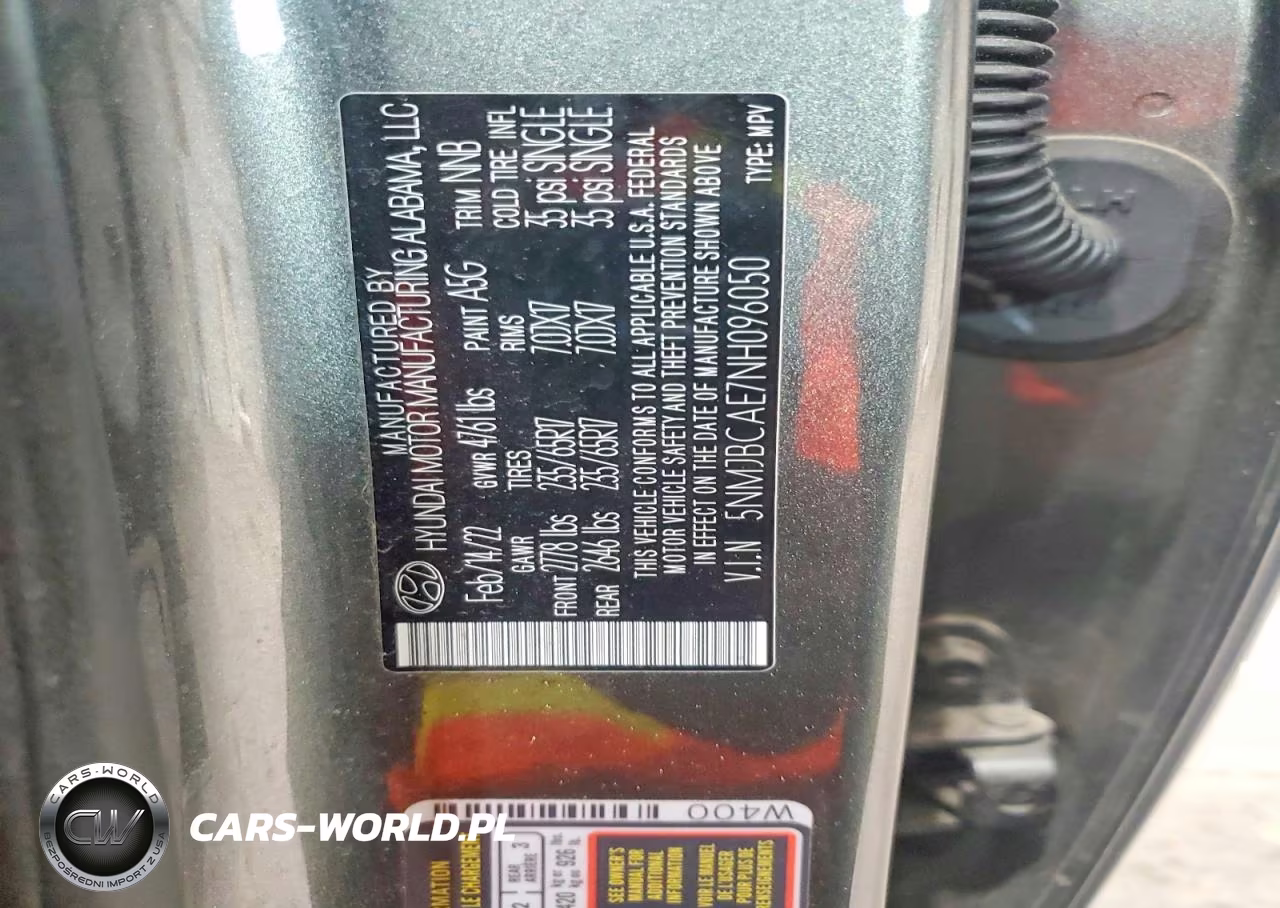 2022 Hyundai Tucson Sel VIN:5NMJBCAE7NH096050 - 13