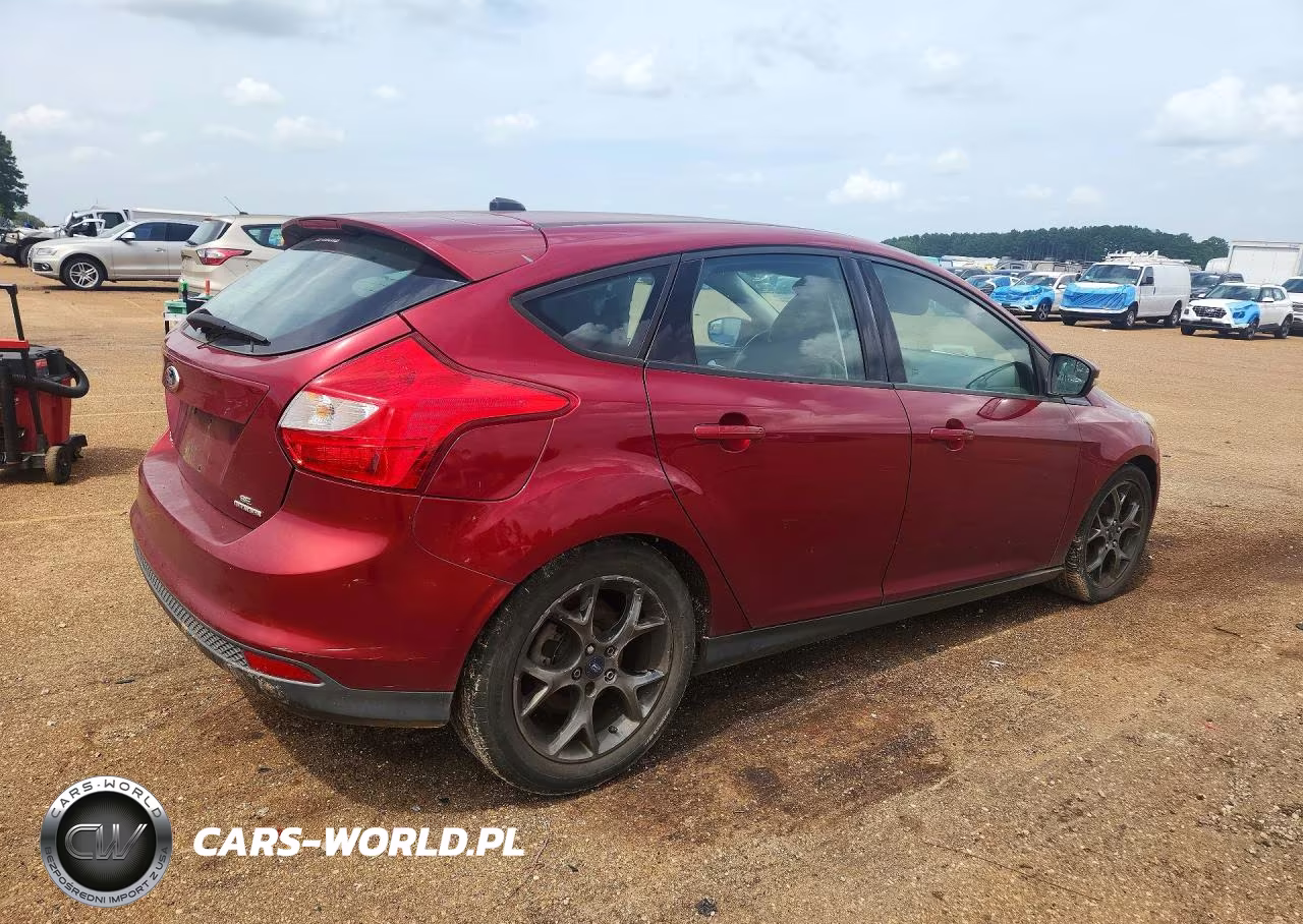 2014 Ford Focus Se VIN:1FADP3K25EL303445 - 3