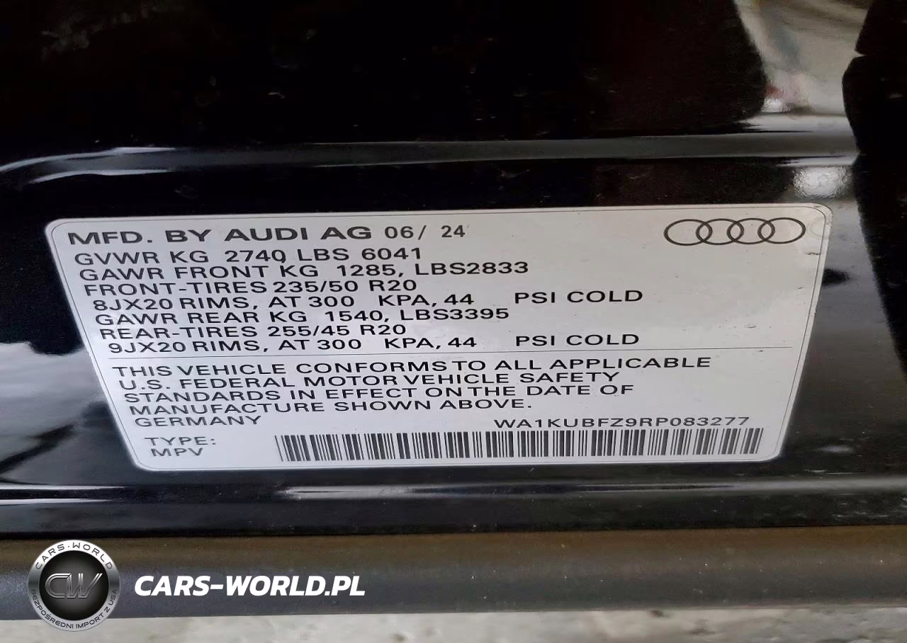 2024 Audi Q4 E-Tron Premium VIN:WA1KUBFZ9RP083277 - 14