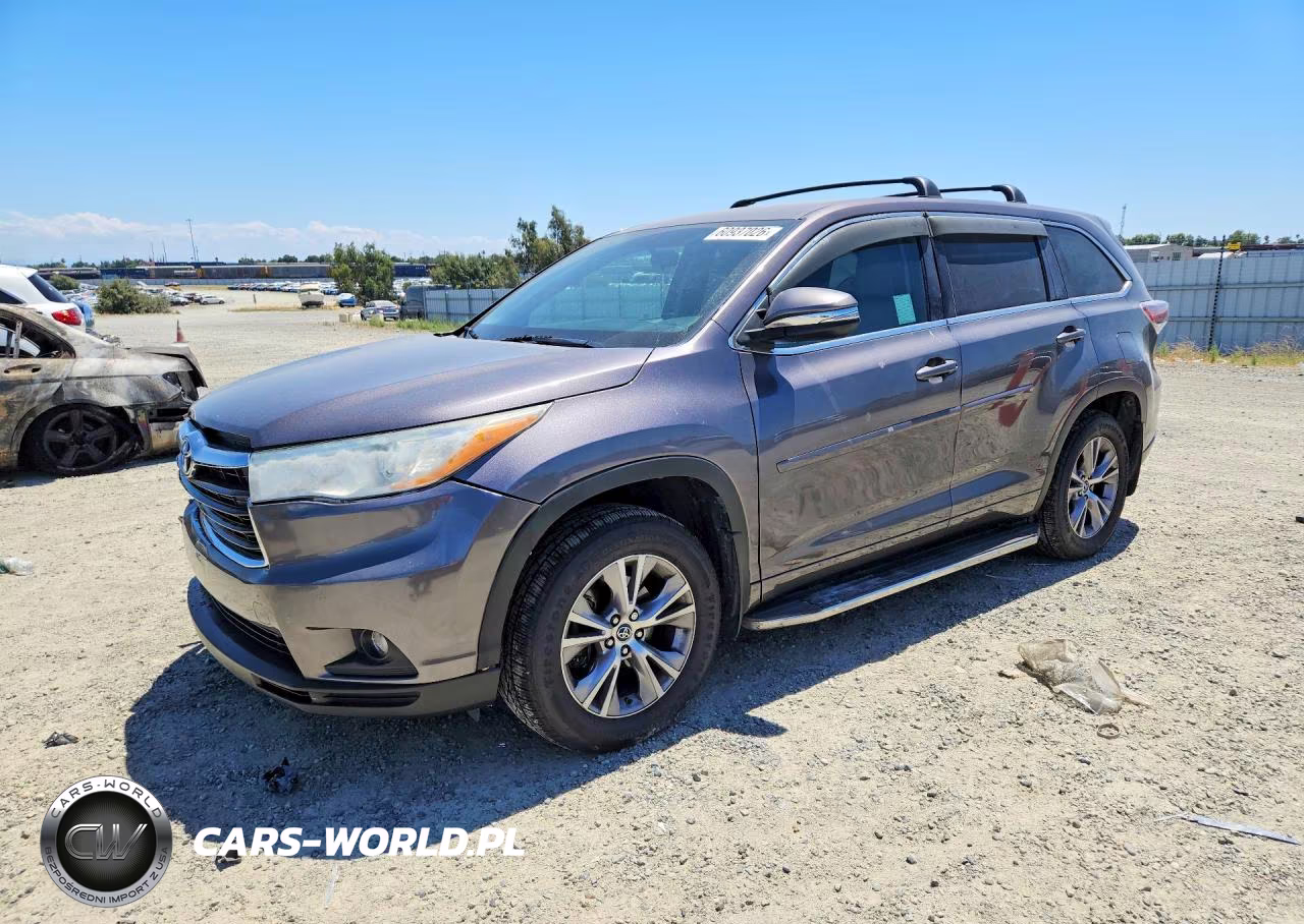 2016 Toyota Highlander Le Plus
