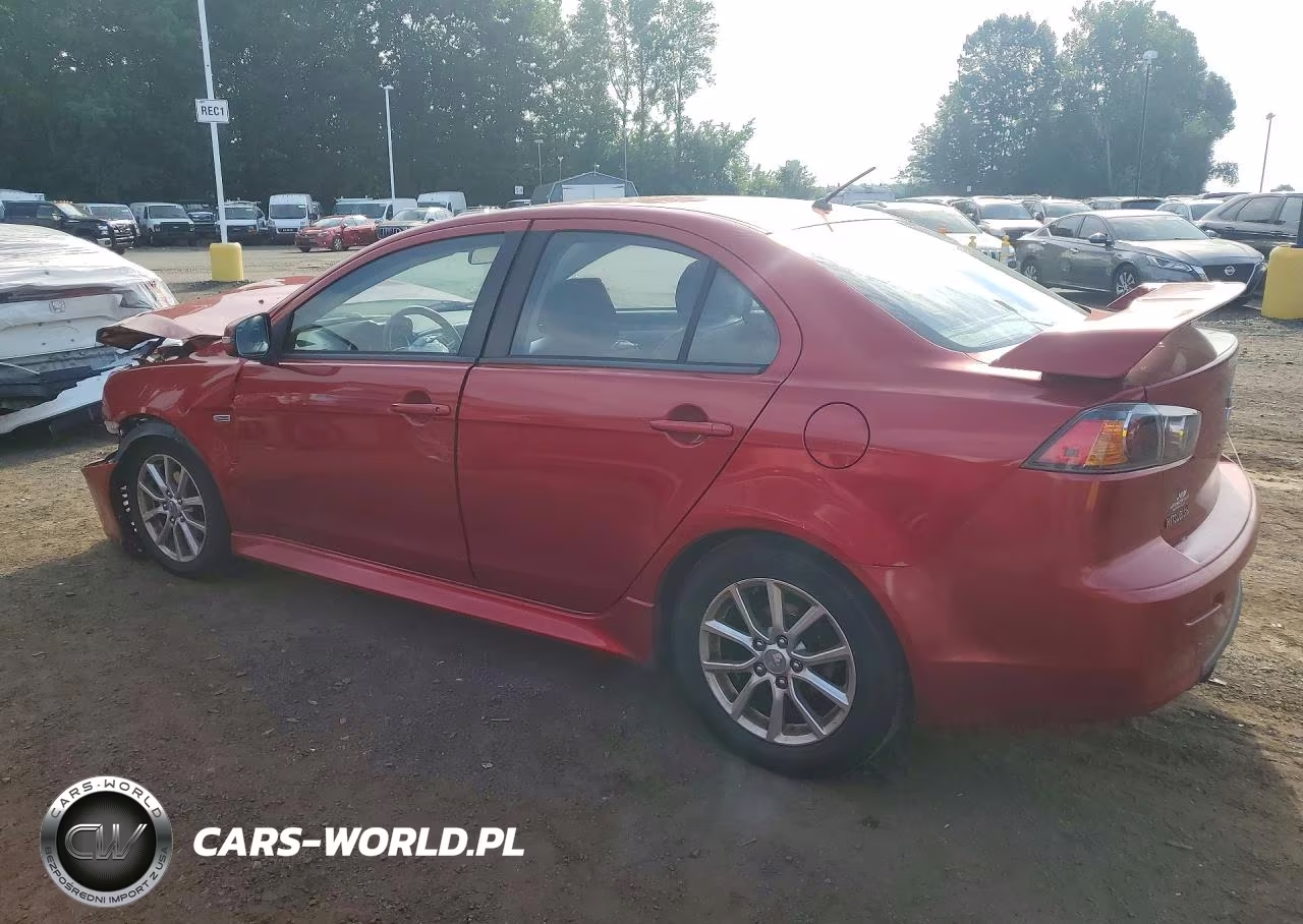 2015 Mitsubishi Lancer Es VIN:JA32U2FU1FU021555 - 2