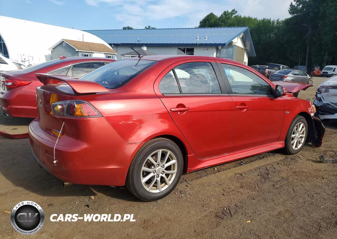 2015 Mitsubishi Lancer Es VIN:JA32U2FU1FU021555 - 3