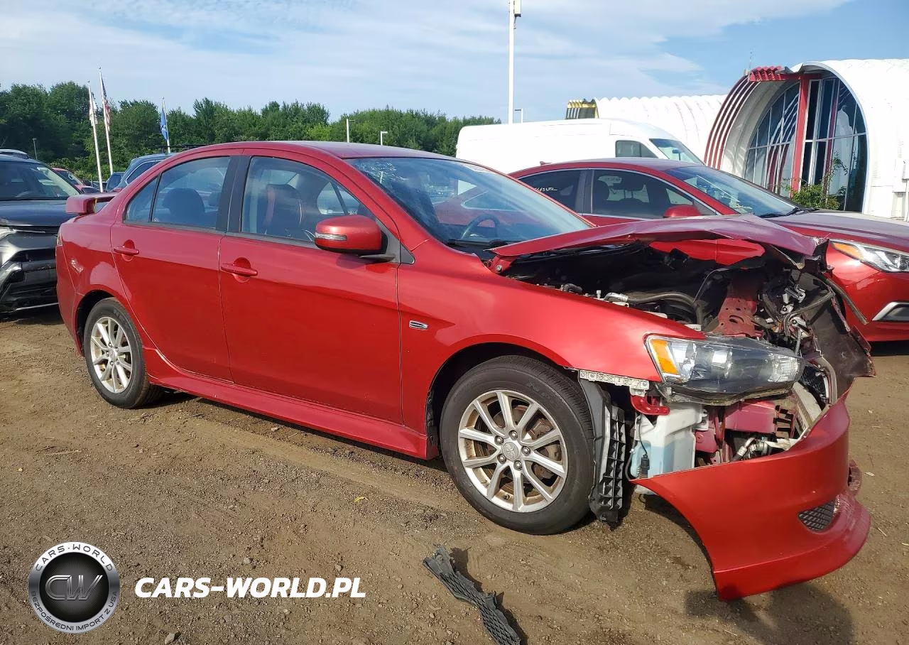 2015 Mitsubishi Lancer Es VIN:JA32U2FU1FU021555 - 4