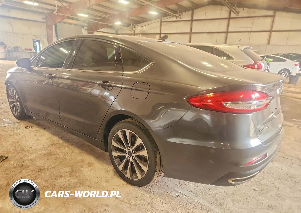 2019 Ford Fusion Se VIN:3FA6P0T98KR252944 - 2