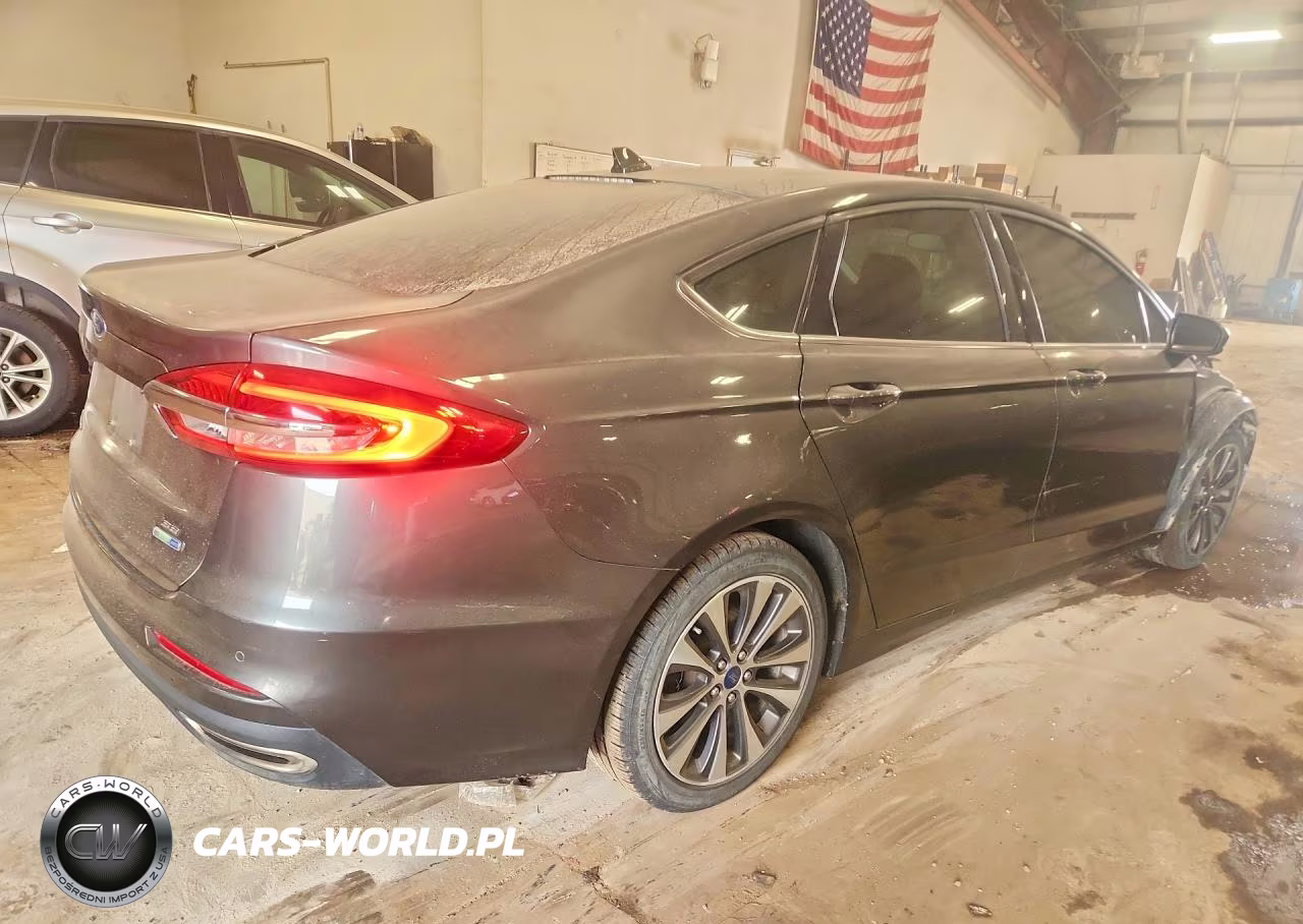 2019 Ford Fusion Se VIN:3FA6P0T98KR252944 - 3