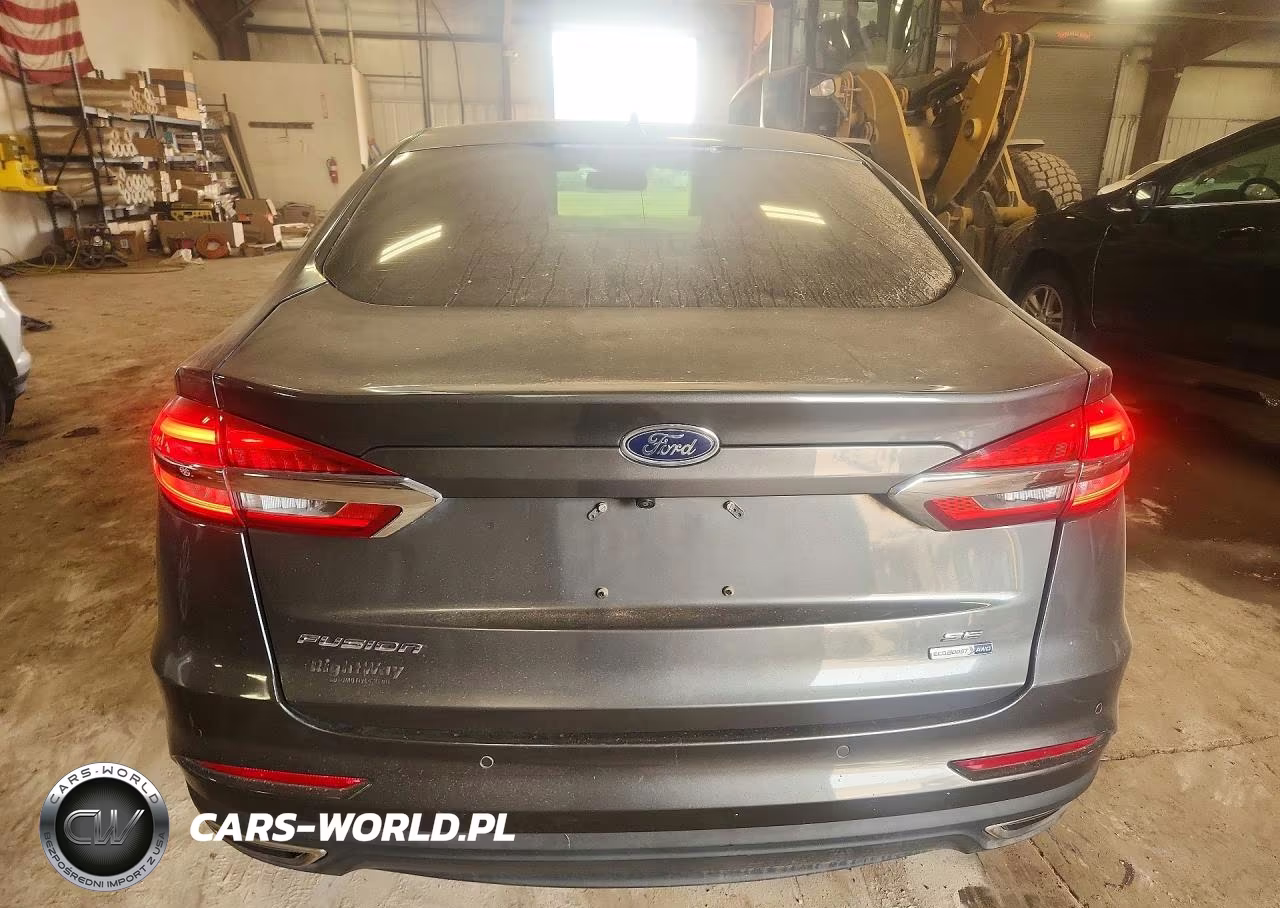 2019 Ford Fusion Se VIN:3FA6P0T98KR252944 - 6