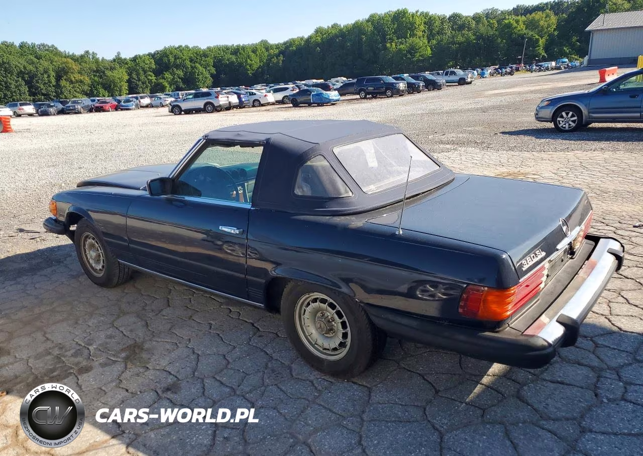 1983 Mercedes-Benz 380 Sl VIN:WDBBA45A3DB021979 - 2