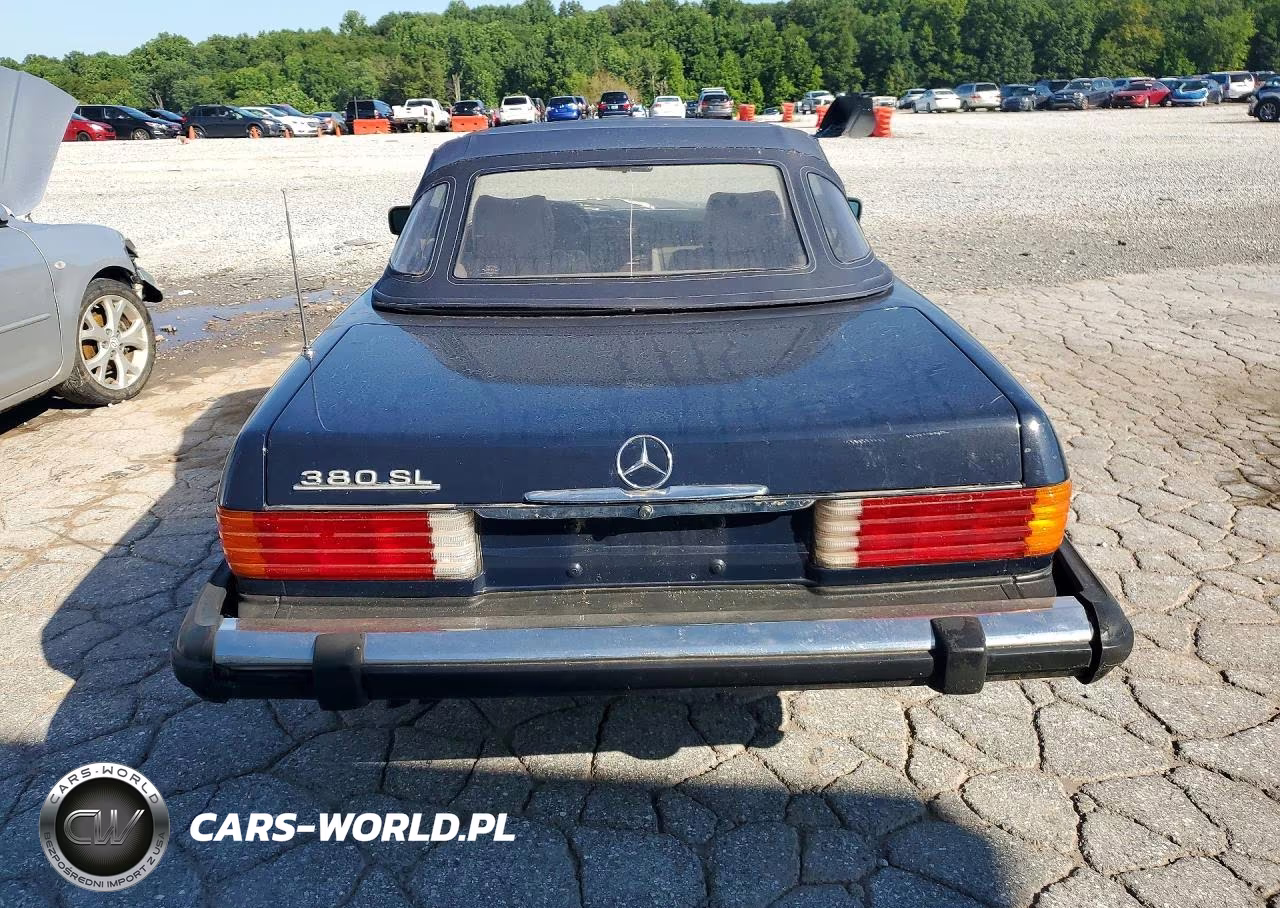 1983 Mercedes-Benz 380 Sl VIN:WDBBA45A3DB021979 - 6