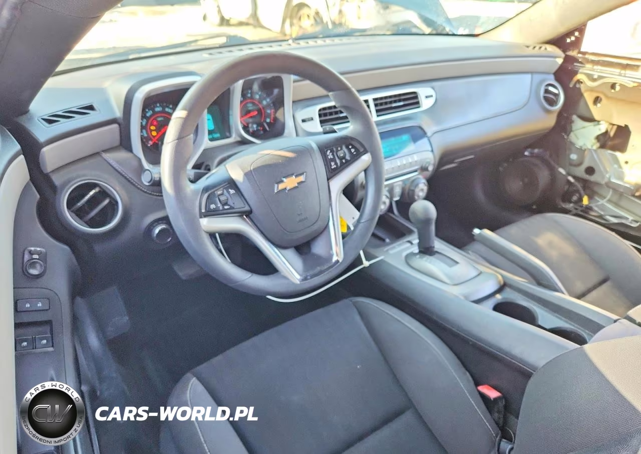 2014 Chevrolet Camaro Ls VIN:2G1FA1E38E9309821 - 8