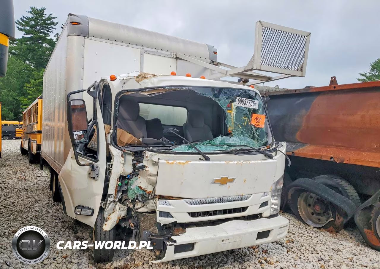 2021 Chevrolet 4500Hd Box Truck VIN:JALCDW169M7005328 - 4