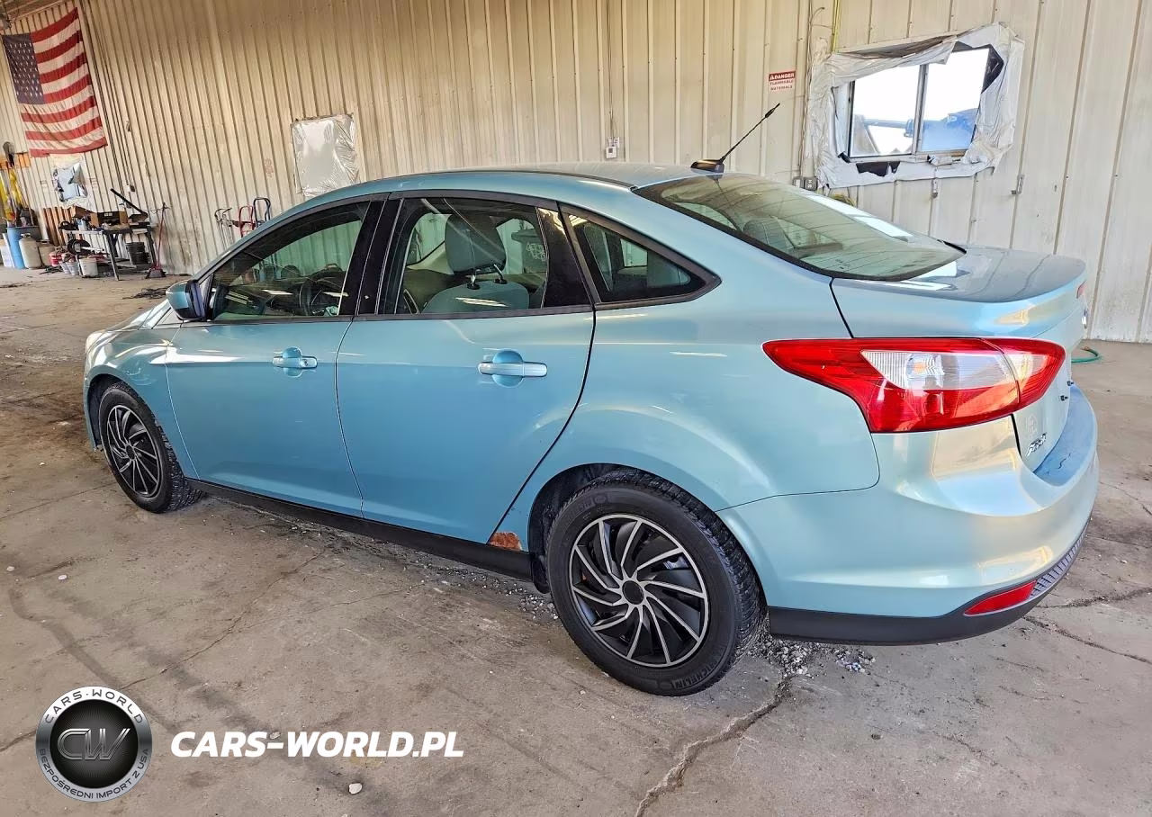 2012 Ford Focus Se VIN:1FAHP3F28CL308888 - 2