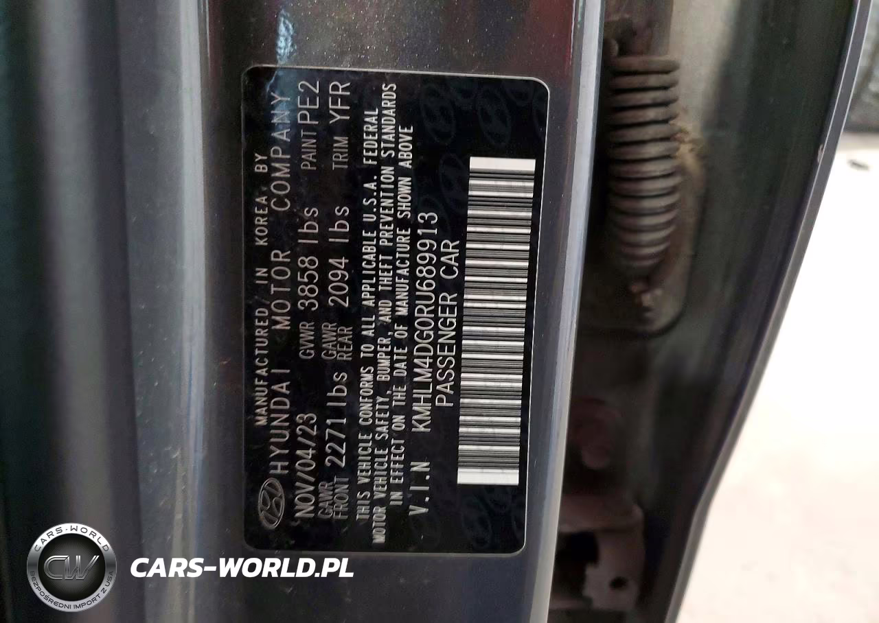 2024 Hyundai Elantra Sel VIN:KMHLM4DG0RU689913 - 13