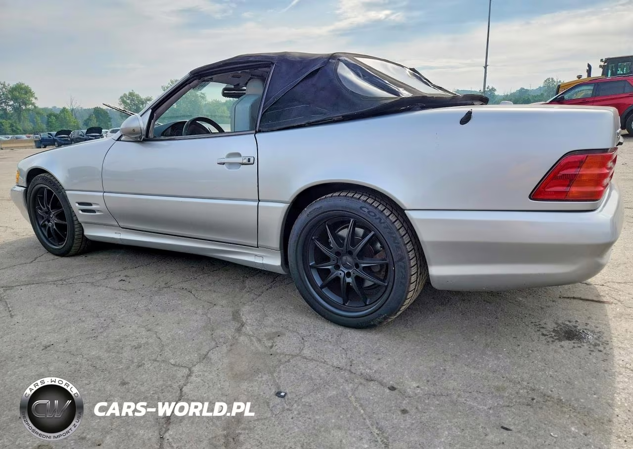 2001 Mercedes-Benz Sl 500 VIN:WDBFA68F91F197671 - 2