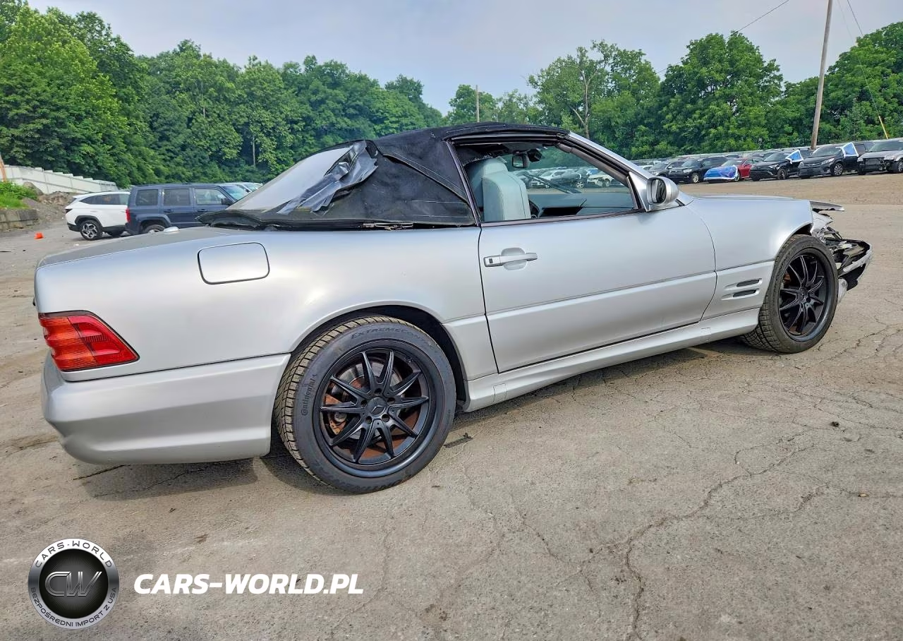 2001 Mercedes-Benz Sl 500 VIN:WDBFA68F91F197671 - 3