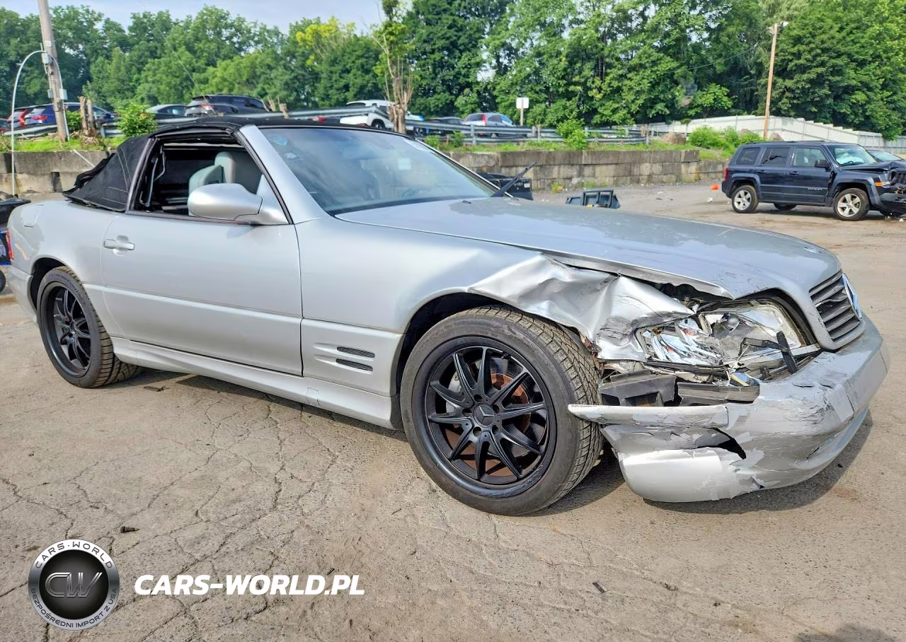 2001 Mercedes-Benz Sl 500 VIN:WDBFA68F91F197671 - 4