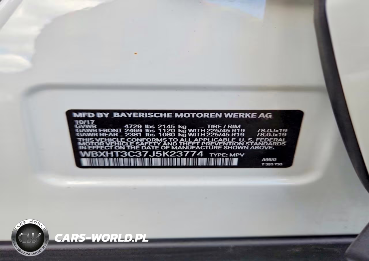 2018 BMW X1 xDrive28I VIN:WBXHT3C37J5K23774 - 14