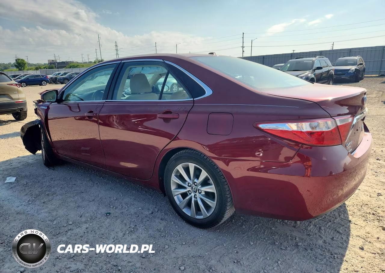 2015 Toyota Camry Hybrid Xle VIN:4T1BD1FK6FU146377 - 2