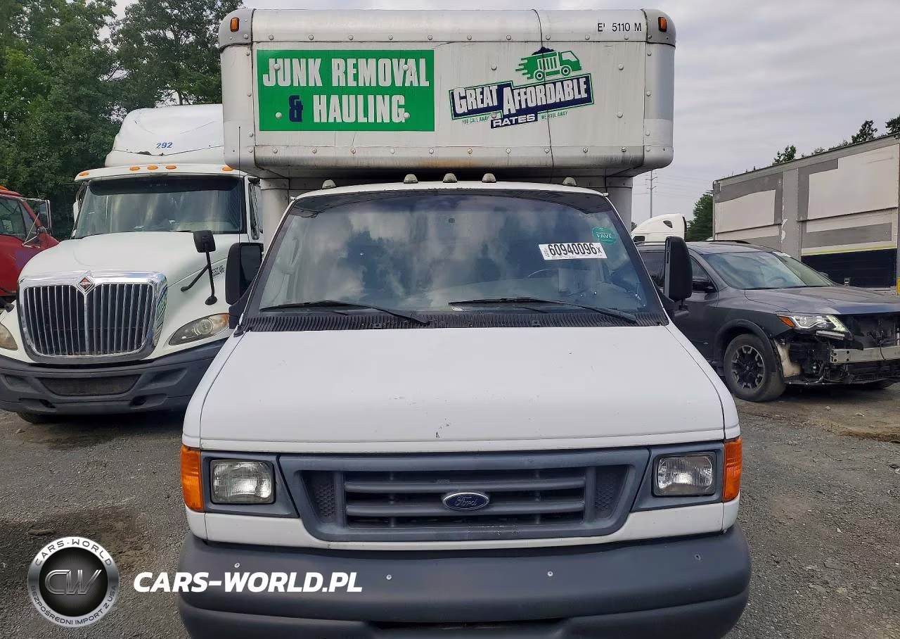 2007 Ford E450 Box Truck VIN:1FDXE45S07DA80965 - 5