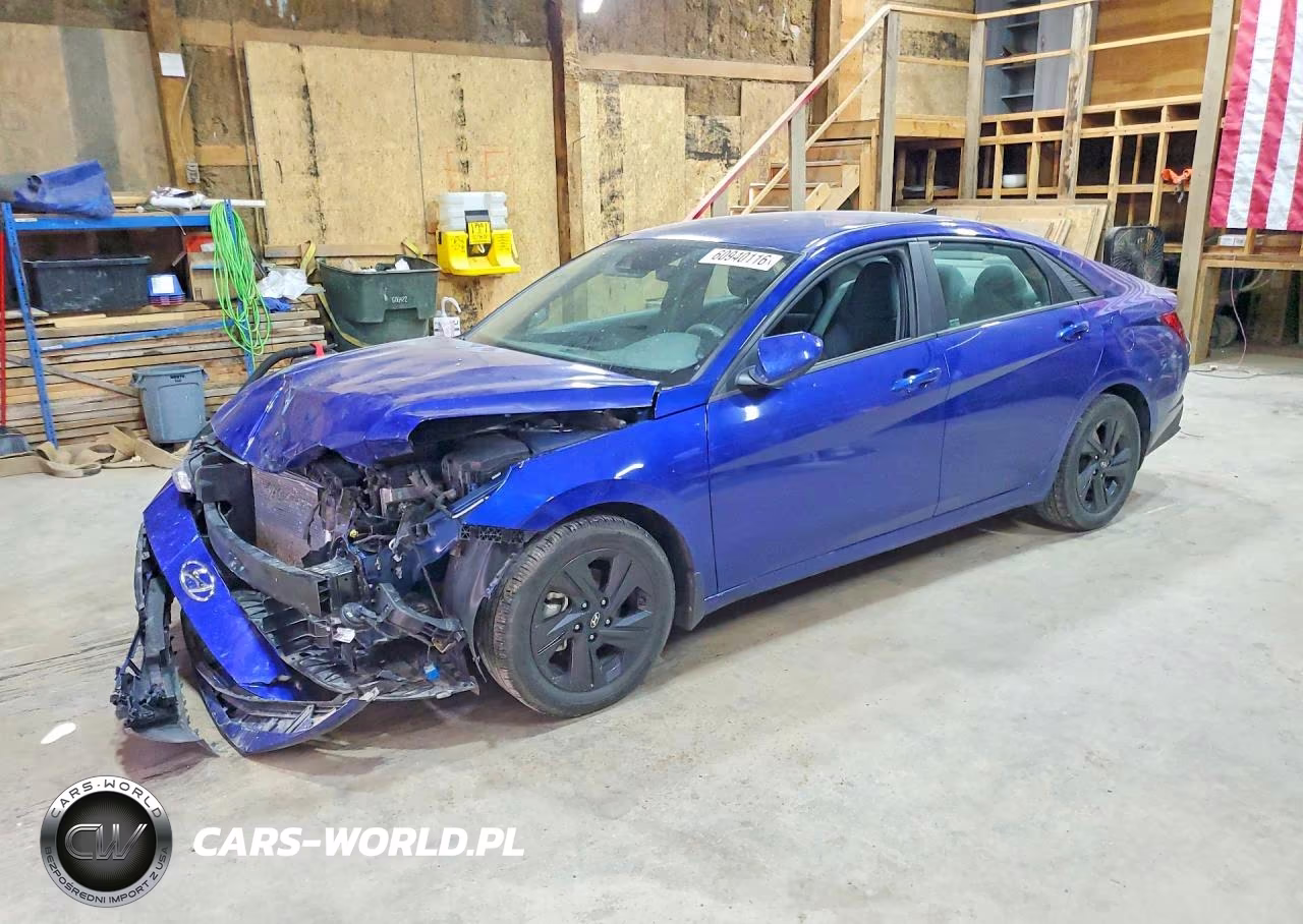 2022 Hyundai Elantra Sel VIN:5NPLM4AG0NH078132 - 1