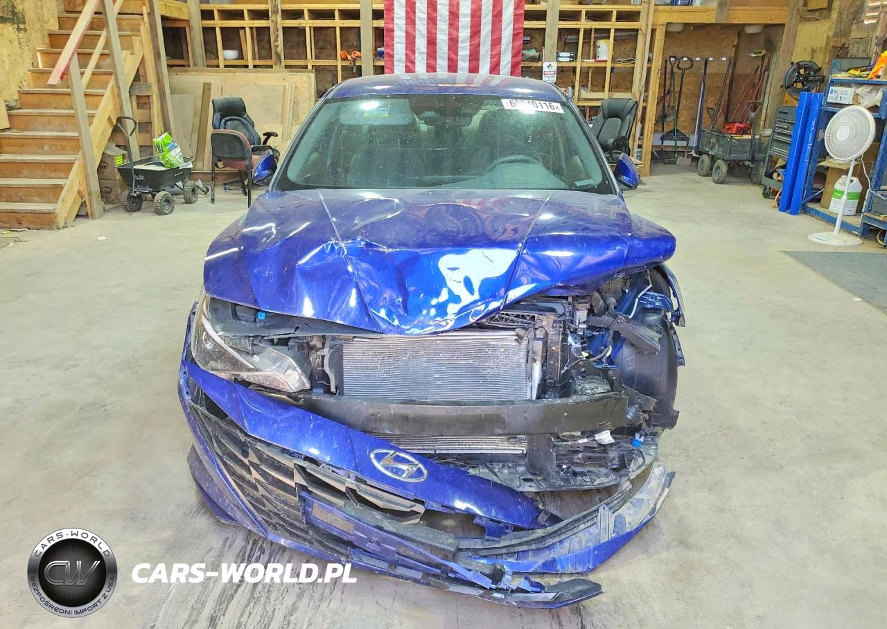 2022 Hyundai Elantra Sel VIN:5NPLM4AG0NH078132 - 5