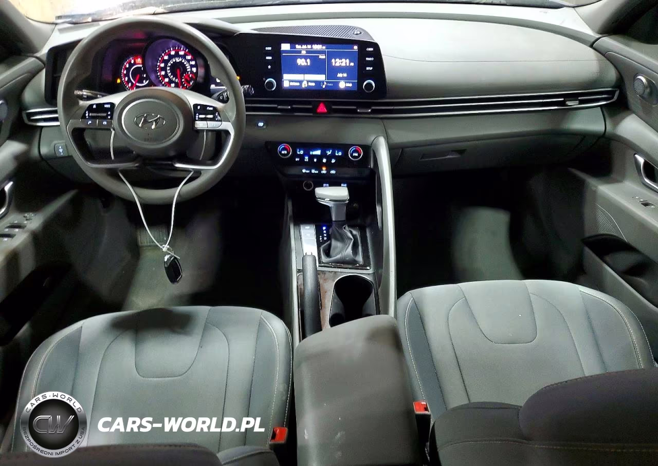 2022 Hyundai Elantra Sel VIN:5NPLM4AG0NH078132 - 8