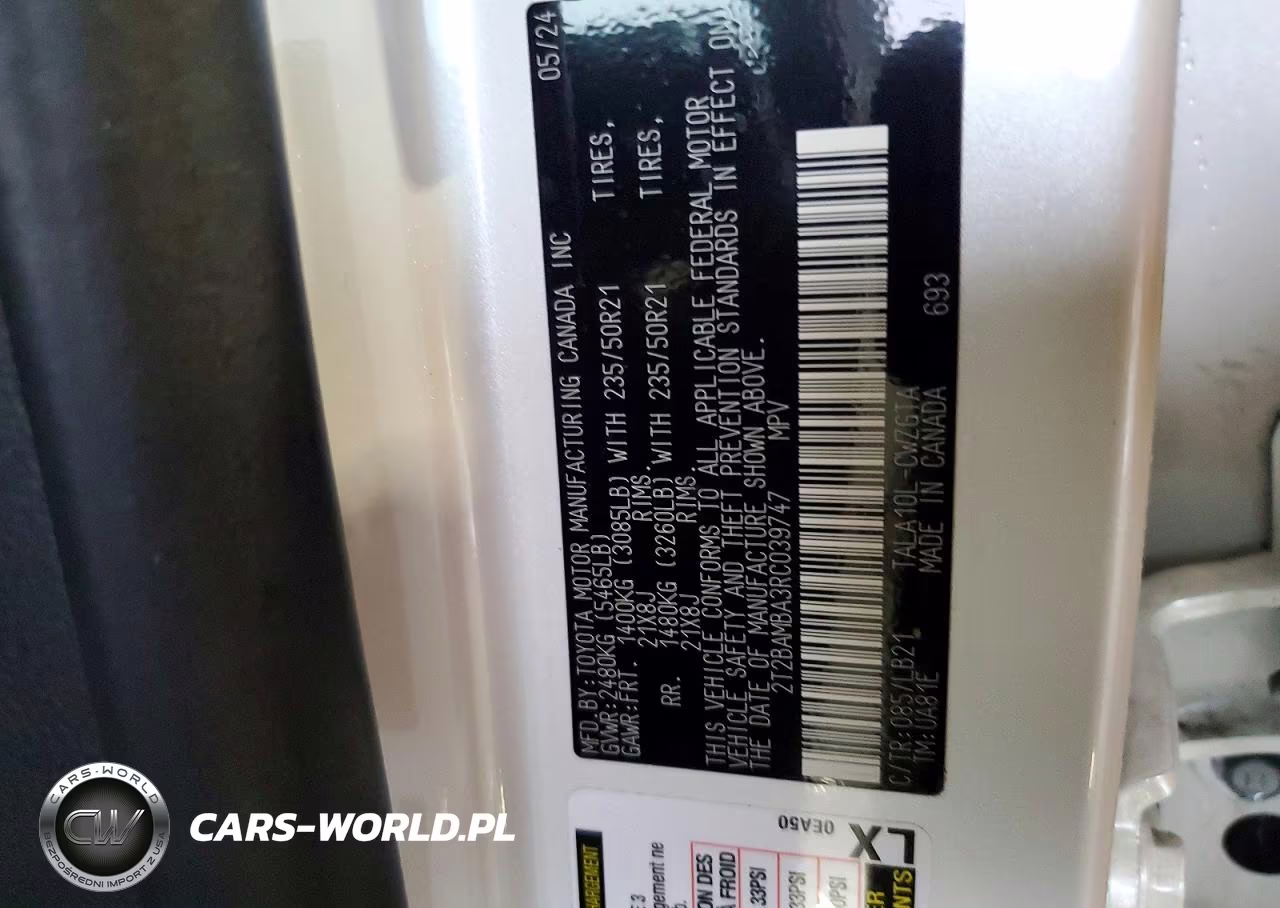 2024 Lexus Rx 350 Premium+ VIN:2T2BAMBA3RC039747 - 12