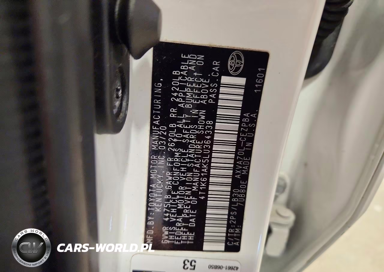 2020 Toyota Camry Xse VIN:4T1K61AK5LU364338 - 13