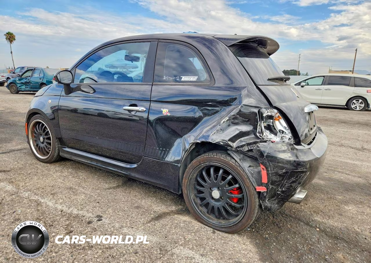 2012 Fiat 500 Abarth VIN:3C3CFFFH5CT382212 - 2