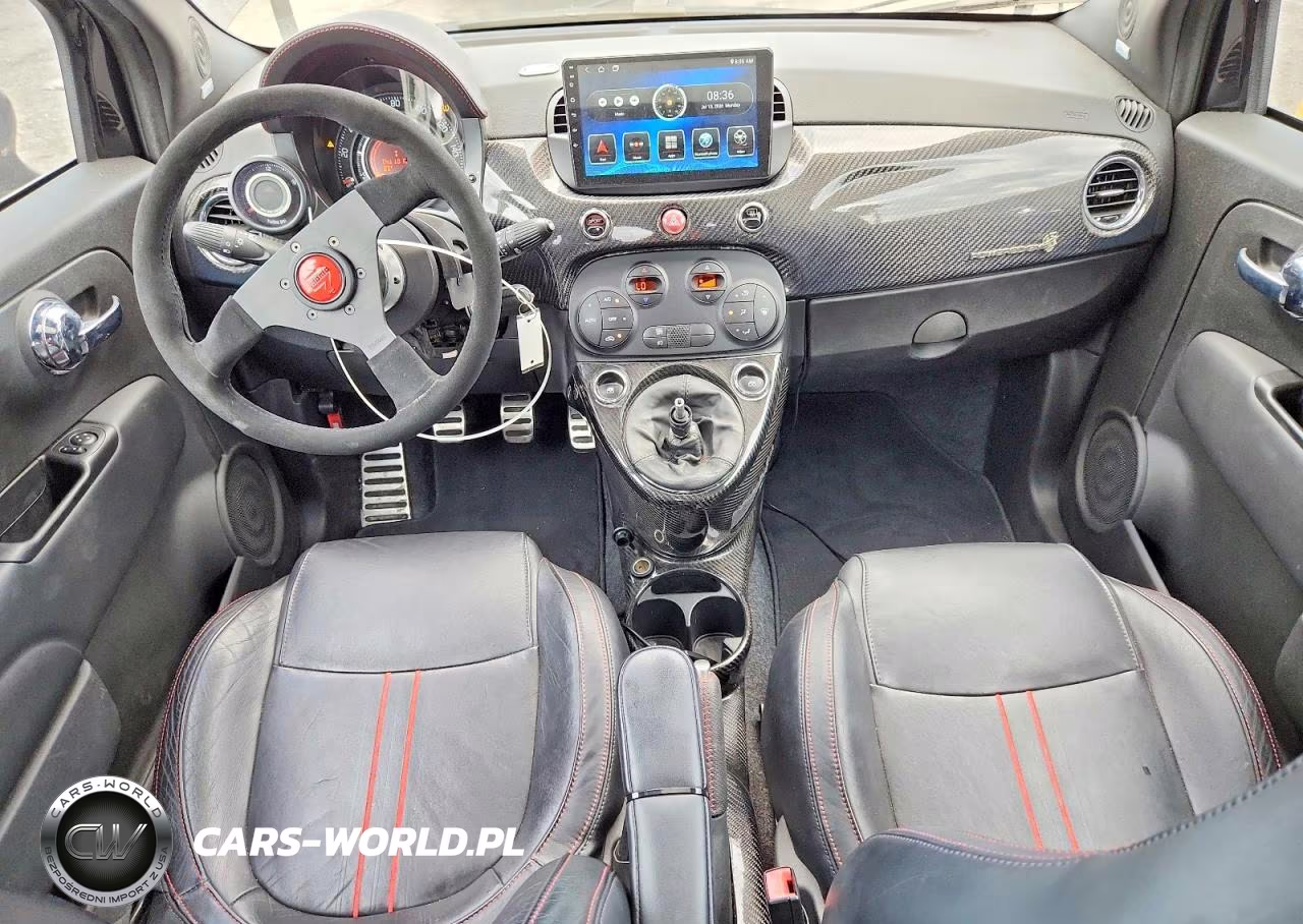 2012 Fiat 500 Abarth VIN:3C3CFFFH5CT382212 - 8