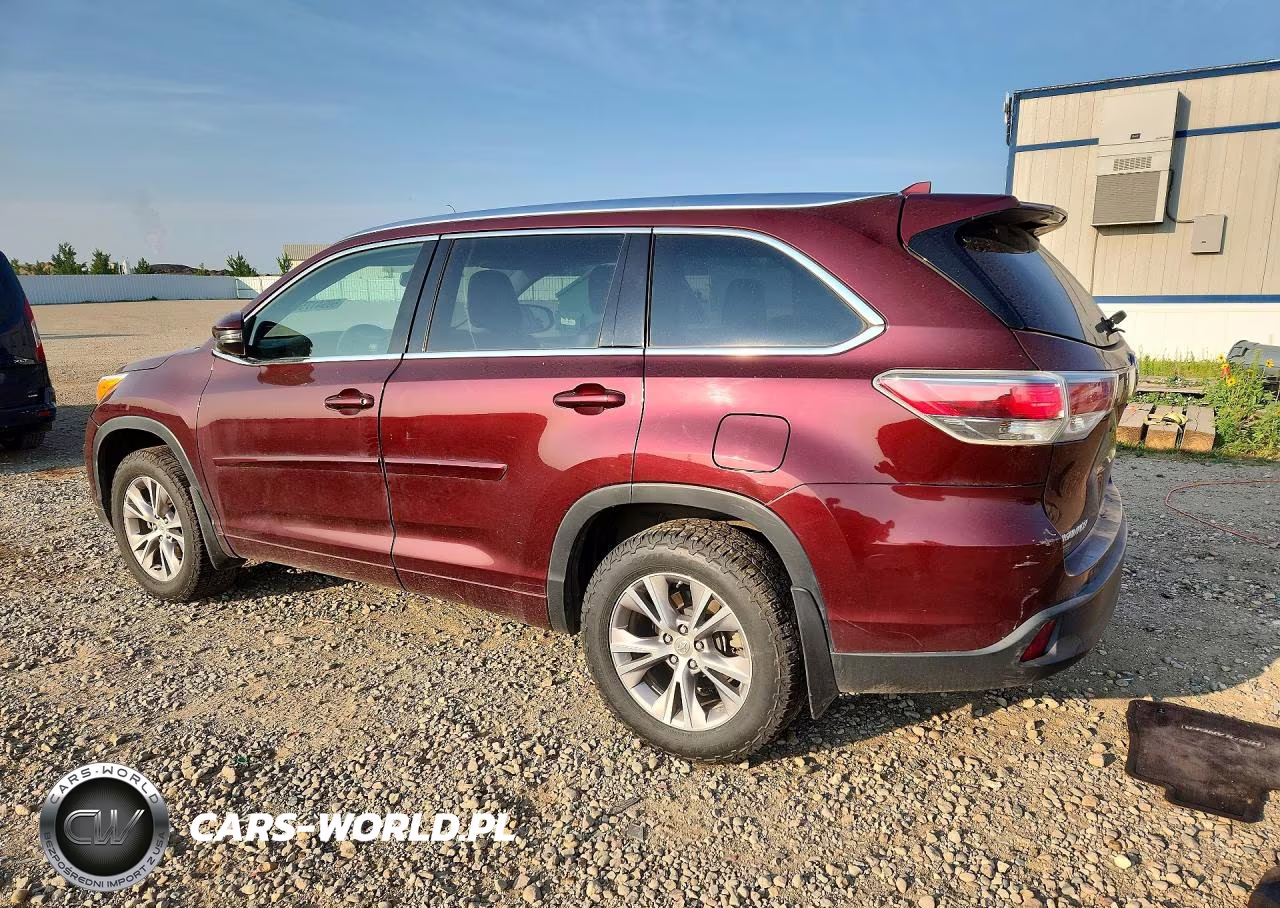 2015 Toyota Highlander Xle VIN:5TDJKRFH5FS110676 - 2