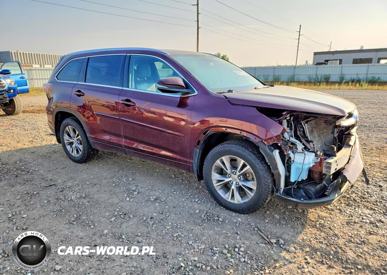 2015 Toyota Highlander Xle VIN:5TDJKRFH5FS110676 - 4