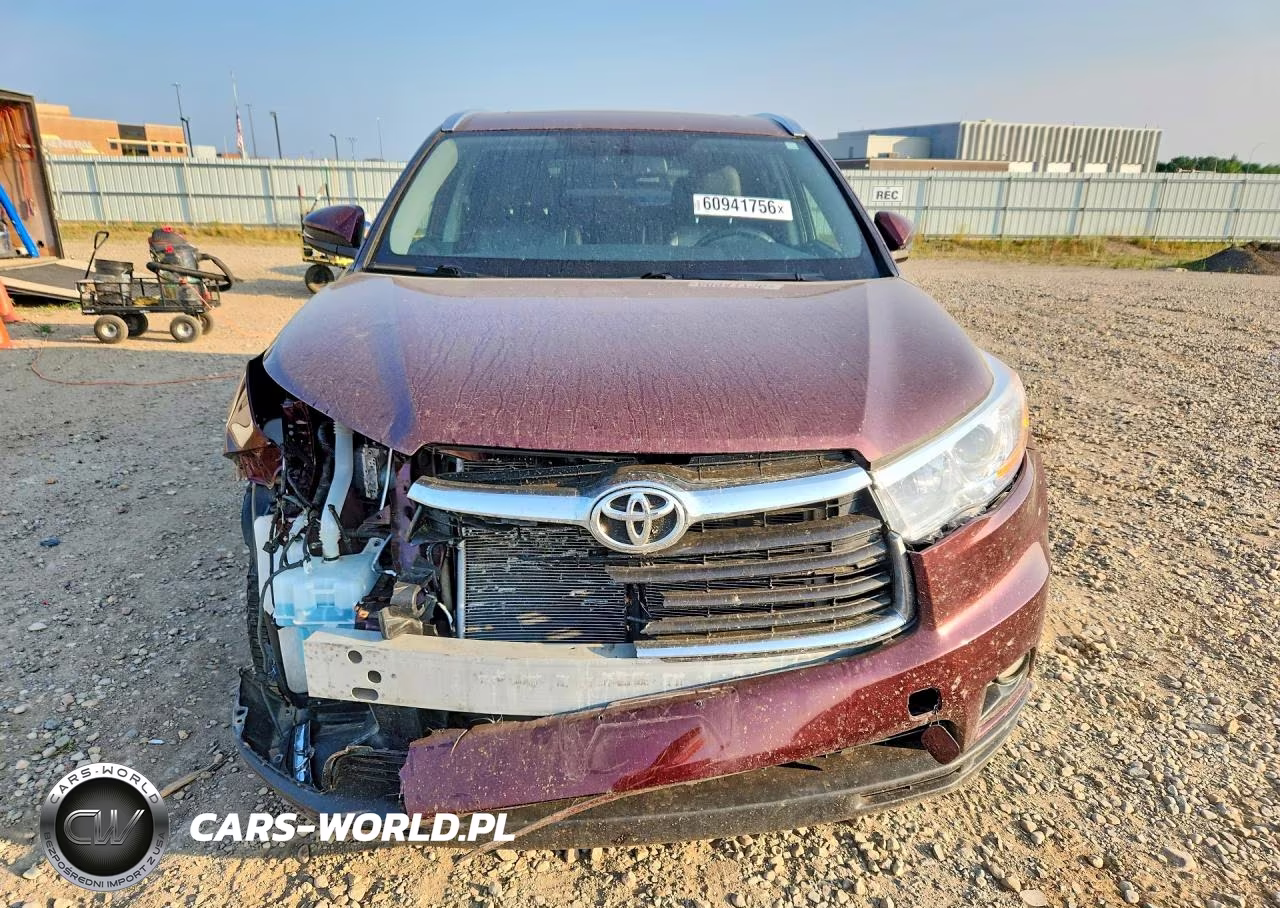 2015 Toyota Highlander Xle VIN:5TDJKRFH5FS110676 - 5