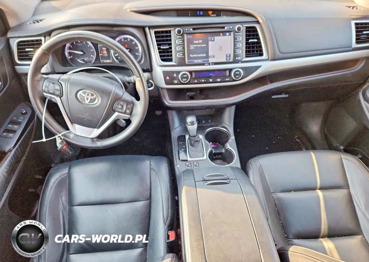 2015 Toyota Highlander Xle VIN:5TDJKRFH5FS110676 - 8