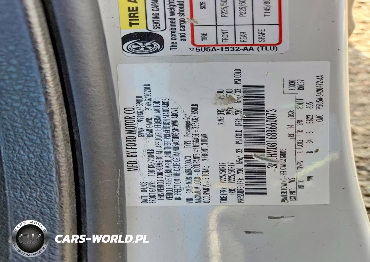 2008 Mercury Milan Premier VIN:3MEHM08168R660073 - 12