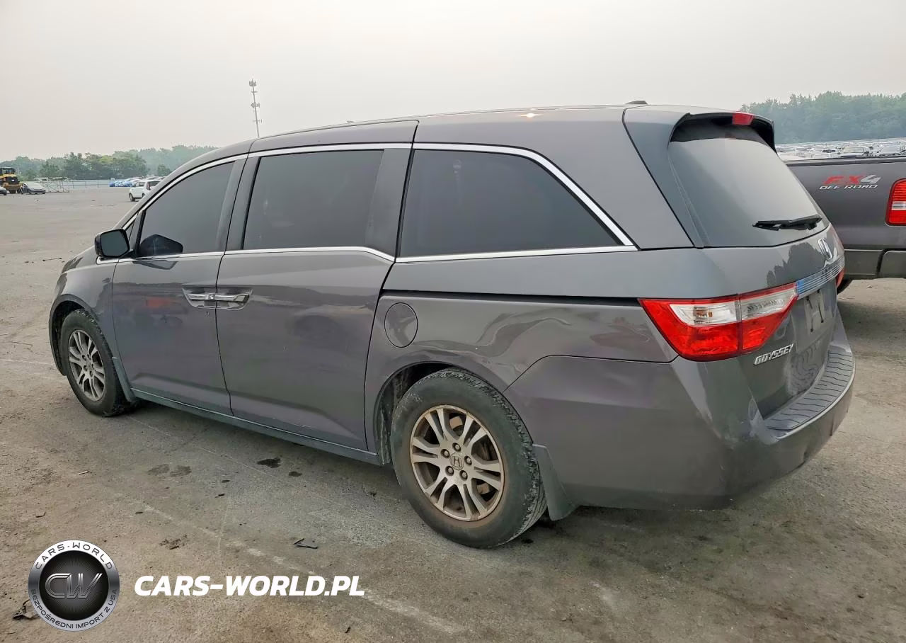 2012 Honda Odyssey Exl VIN:5FNRL5H64CB125187 - 2