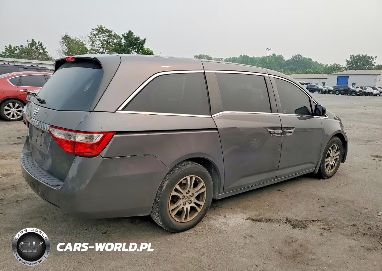 2012 Honda Odyssey Exl VIN:5FNRL5H64CB125187 - 3