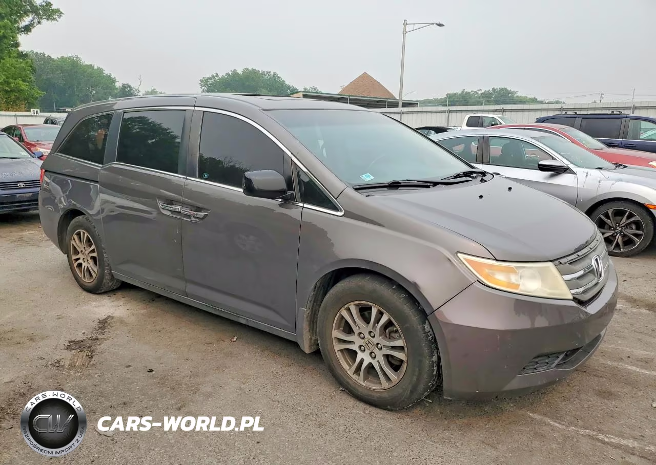 2012 Honda Odyssey Exl VIN:5FNRL5H64CB125187 - 4