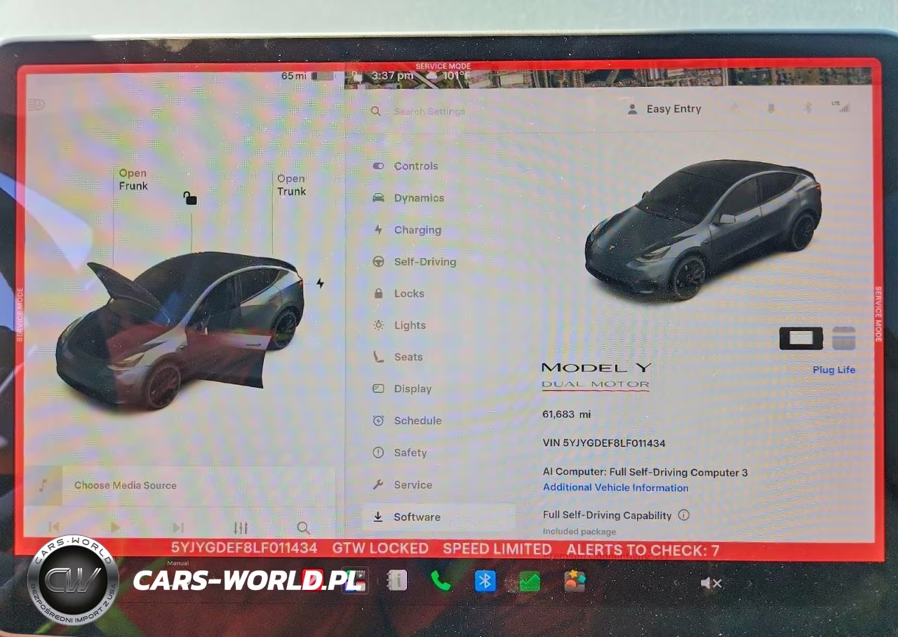 2020 Tesla Model Y VIN:5YJYGDEF8LF011434 - 9