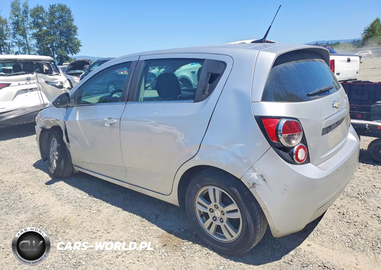 2013 Chevrolet Sonic Lt VIN:1G1JC6SG1D4236804 - 2