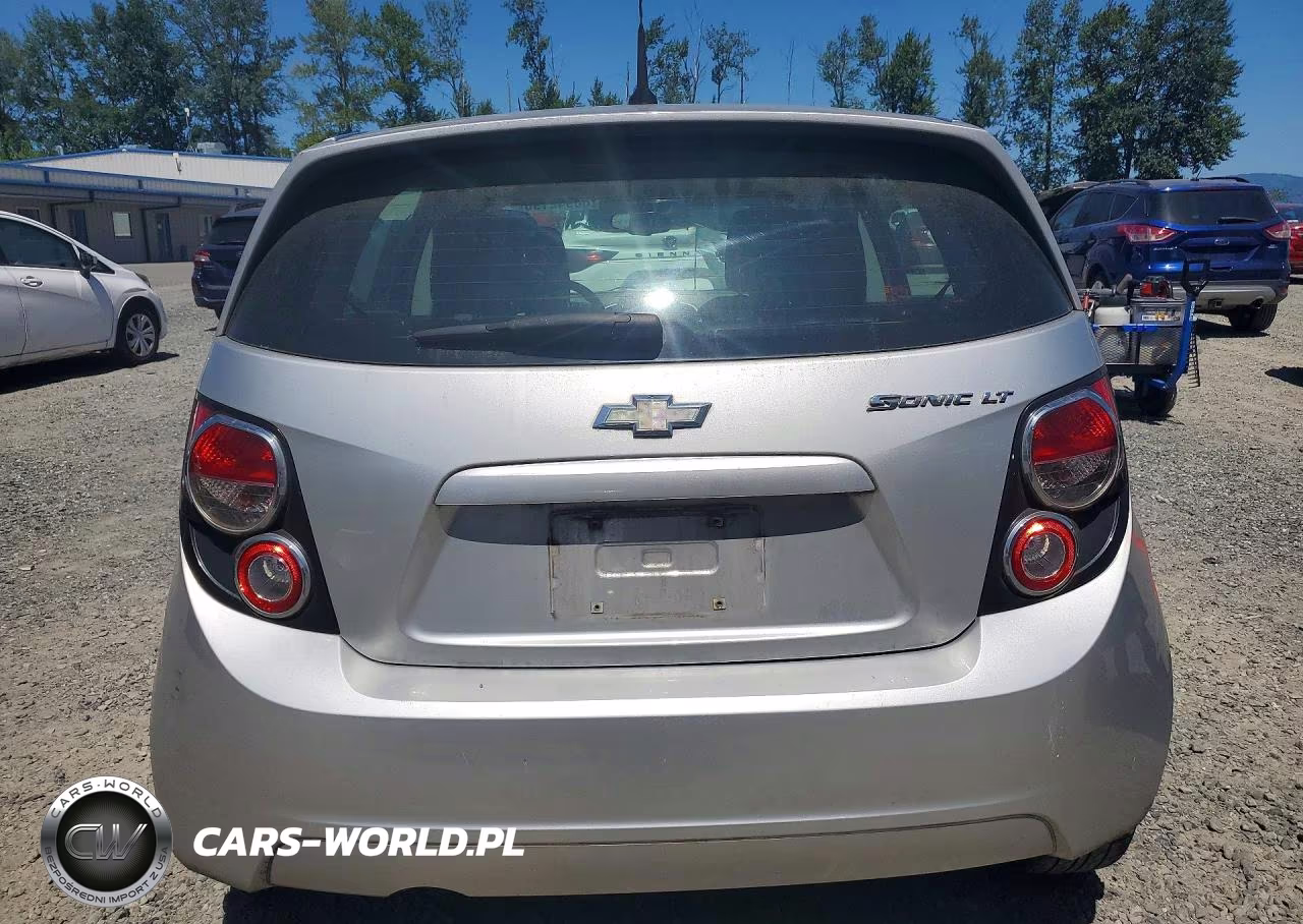 2013 Chevrolet Sonic Lt VIN:1G1JC6SG1D4236804 - 6