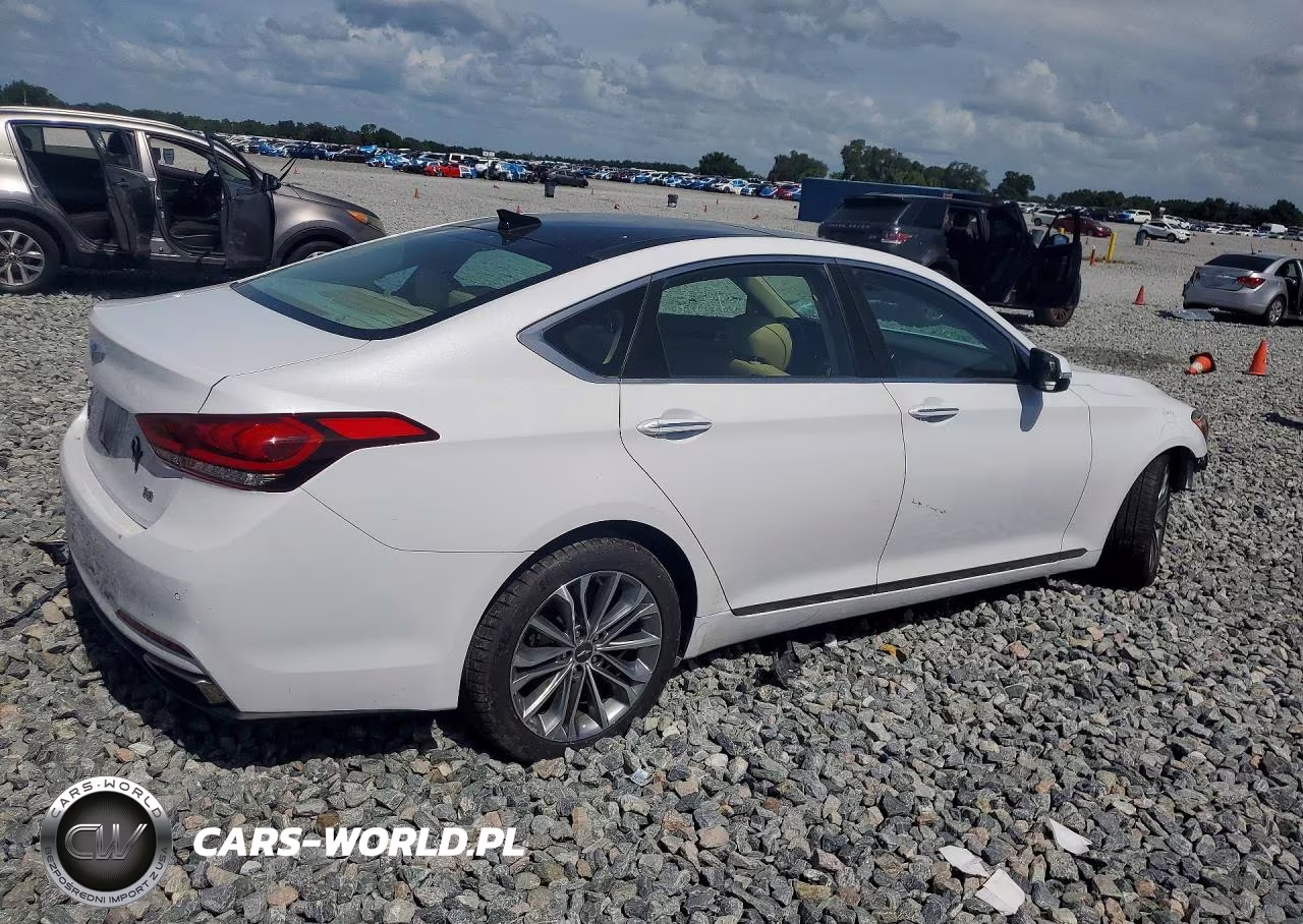 2017 Genesis G80 3.8 VIN:KMHGN4JE0HU195373 - 3