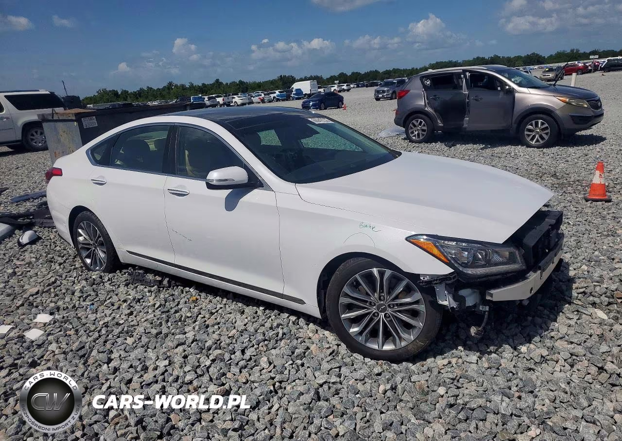 2017 Genesis G80 3.8 VIN:KMHGN4JE0HU195373 - 4
