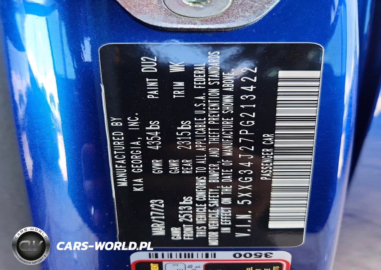 2023 Kia K5 Ex VIN:5XXG34J27PG213422 - 12