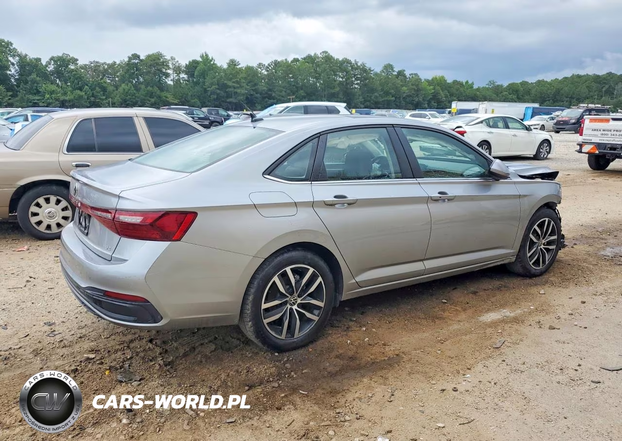2025 Volkswagen Jetta Se VIN:3VW7X7BUXSM090290 - 3