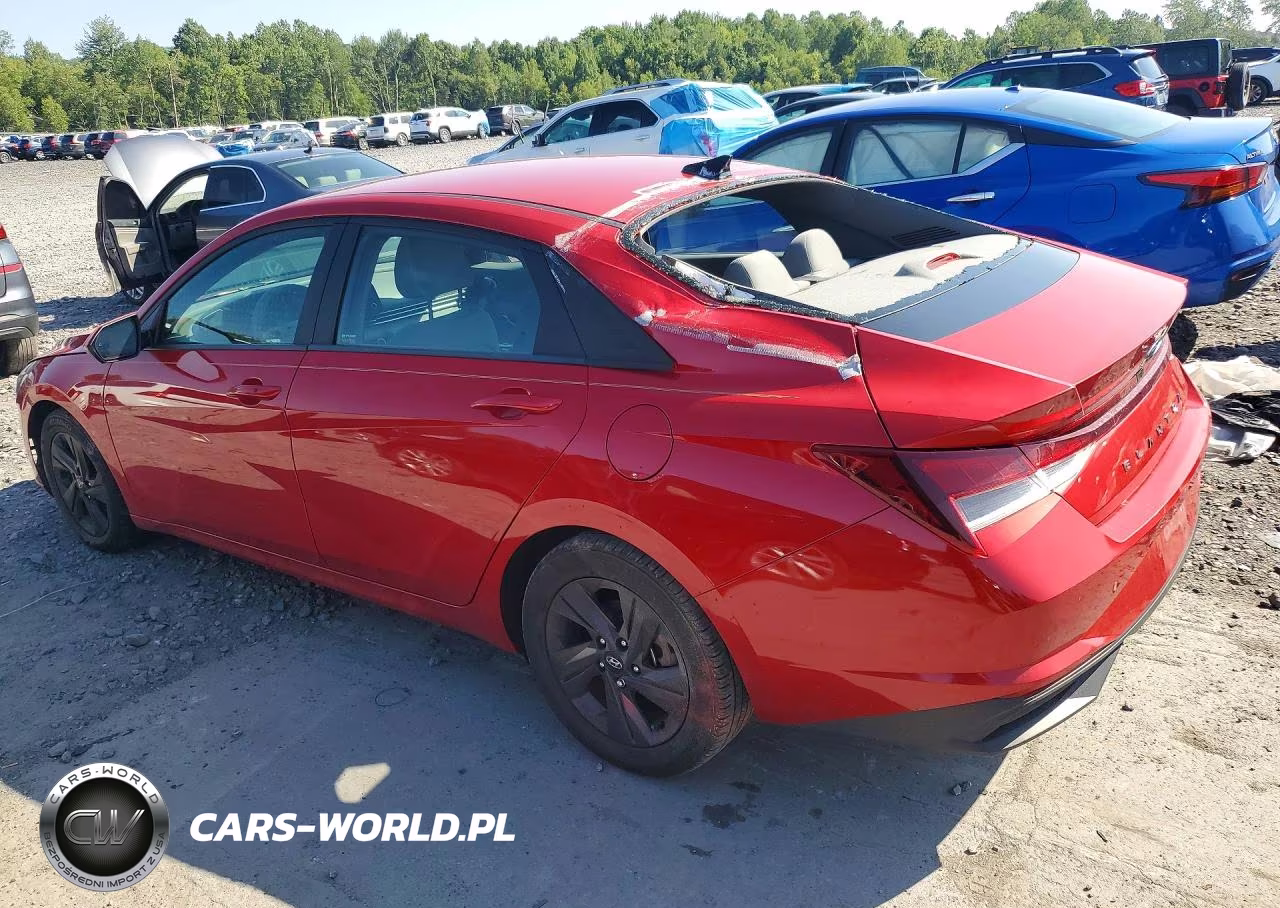 2021 Hyundai Elantra Sel VIN:5NPLM4AGXMH046514 - 2
